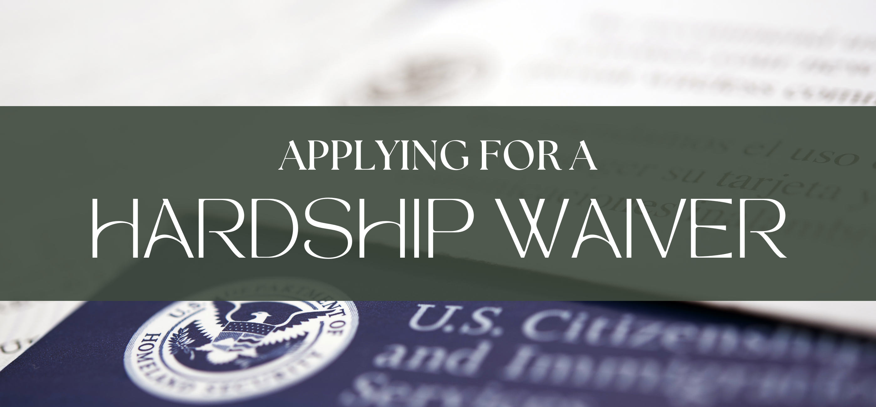 Applying for hardship waiver - Blog cover (1)