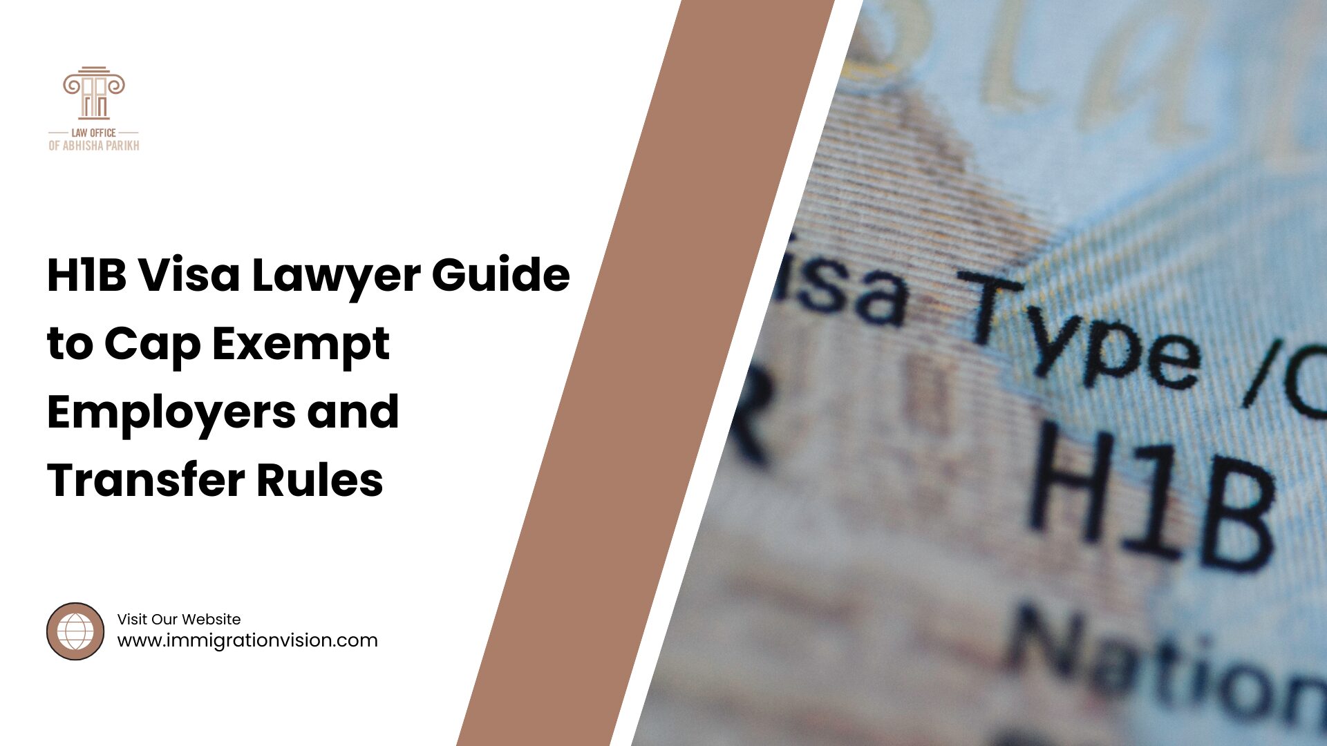 H1B Visa Lawyer Guide to Cap Exempt Employers and Transfer Rules