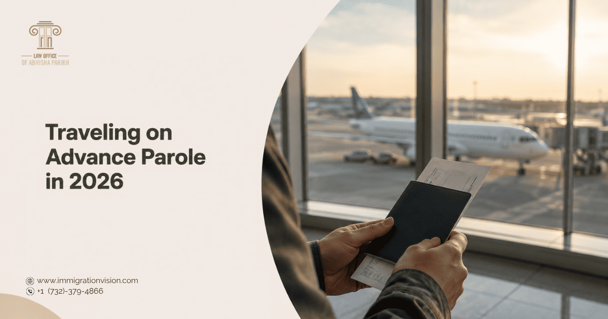 Which immigration statuses need advance parole to travel with a pending I-485